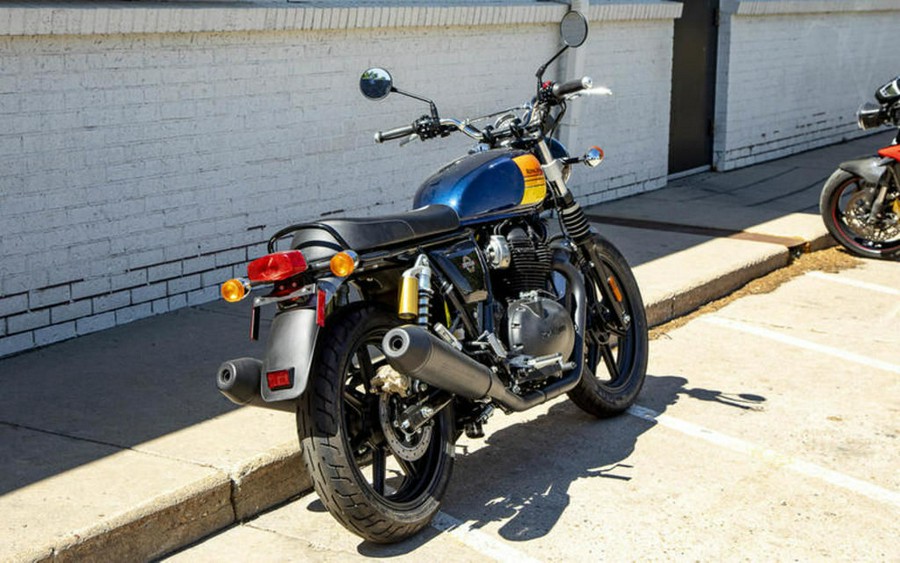 2024 Royal Enfield INT650 Barcelona Blue