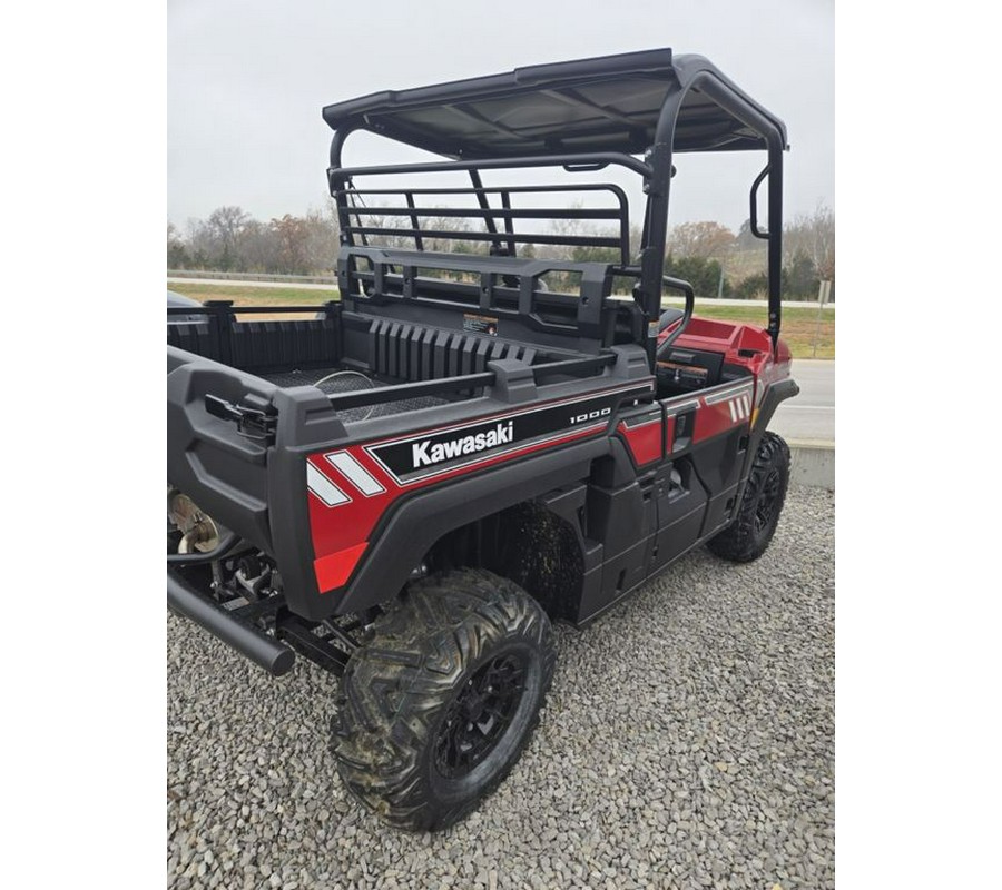 2026 Kawasaki CANDY PERSIMMON RED MULE PRO FXR 1000 LE