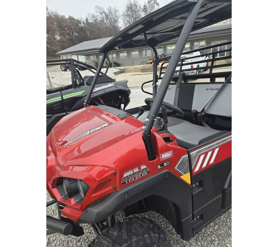 2026 Kawasaki CANDY PERSIMMON RED MULE PRO FXR 1000 LE