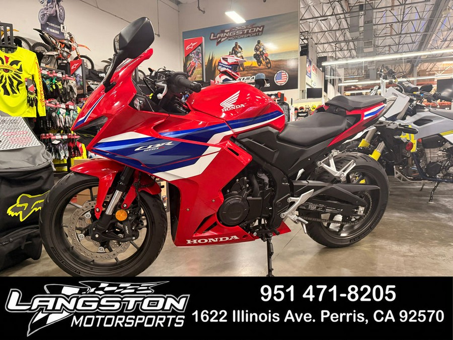2025 Honda® CBR500R