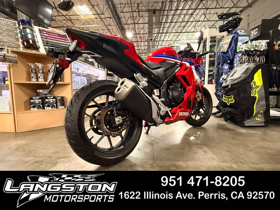 2025 Honda® CBR500R