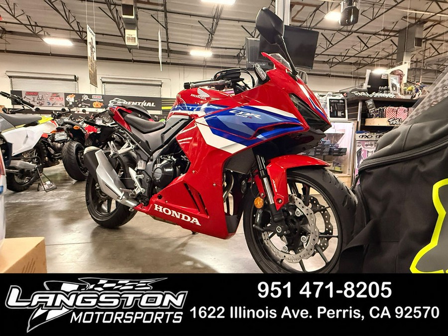 2025 Honda® CBR500R
