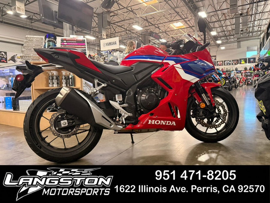 2025 Honda® CBR500R