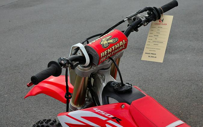 2019 HONDA CRF450R