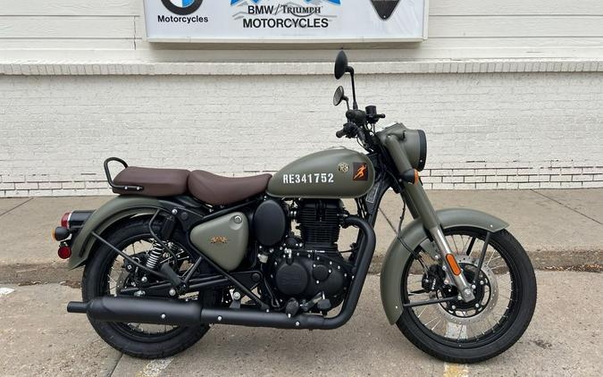 2024 Royal Enfield Classic 350 Signals Marsh Grey