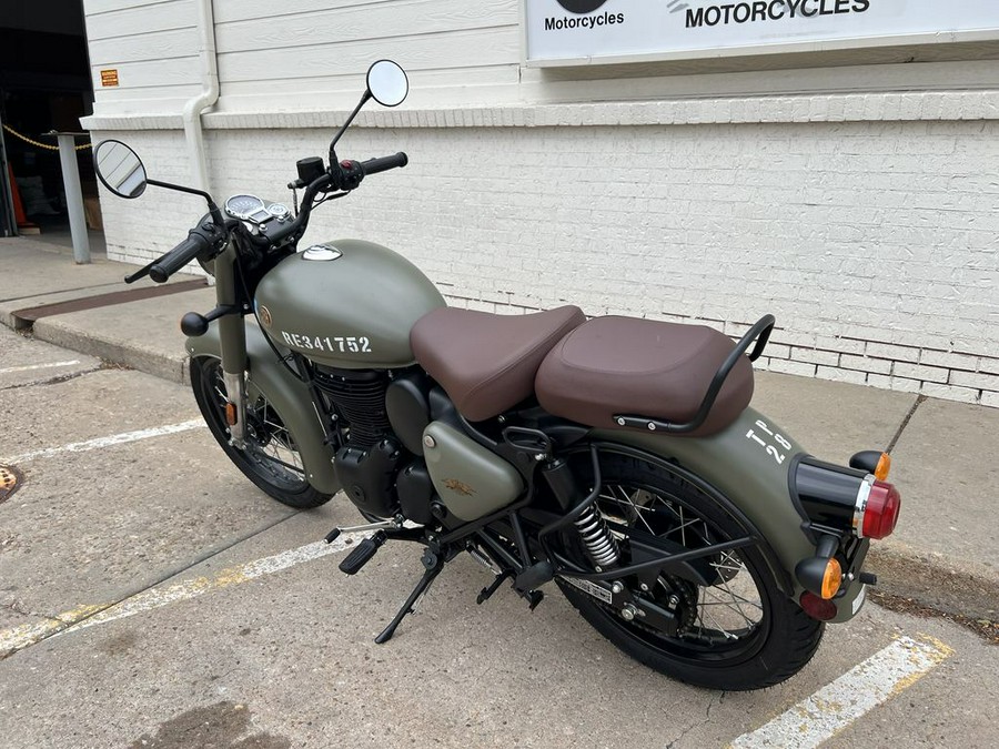 2024 Royal Enfield Classic 350 Signals Marsh Grey