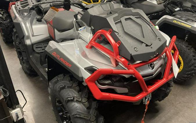 2024 Can-Am® Outlander X mr 1000R Hyper Silver & Legion Red