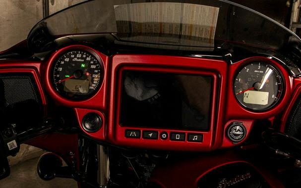 2024 Indian Motorcycle® Chieftain® Dark Horse® w/Powerband Audio Pkg Sunset Red Smoke