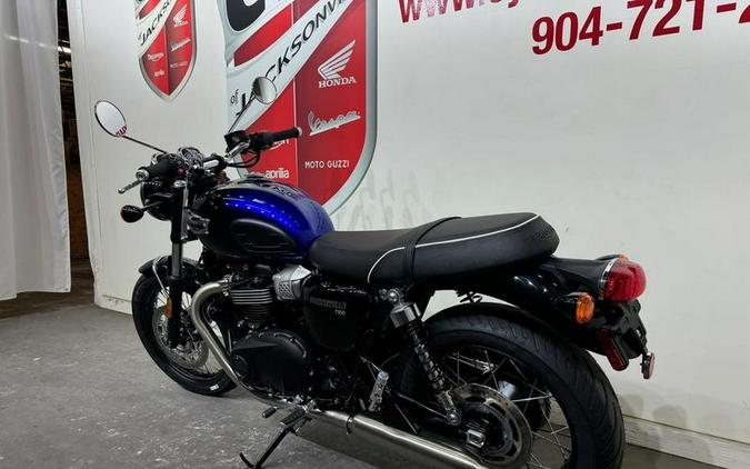 2024 Triumph Bonneville T100 Stealth Edition