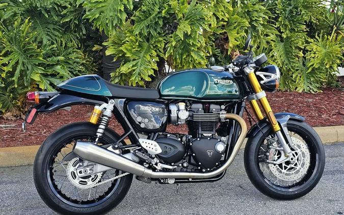 2025 Triumph Thruxton RS Final Edition Competition Green RS Final Edition