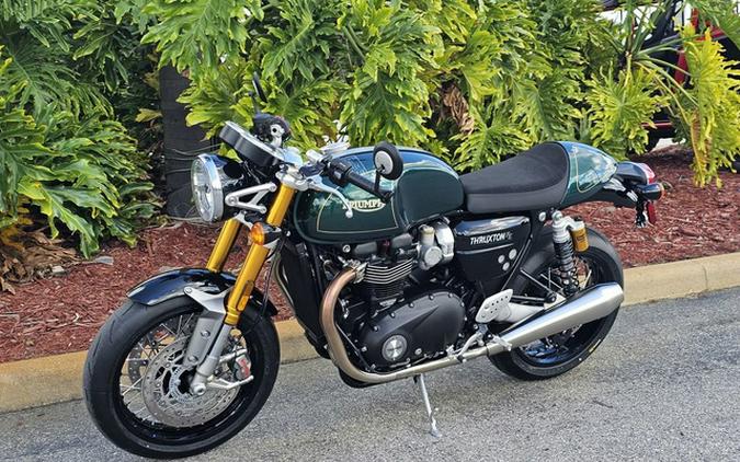 2025 Triumph Thruxton RS Final Edition Competition Green RS Final Edition