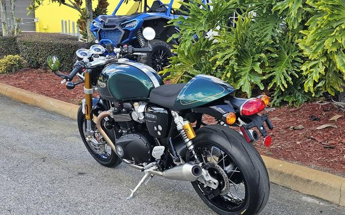 2025 Triumph Thruxton RS Final Edition Competition Green RS Final Edition