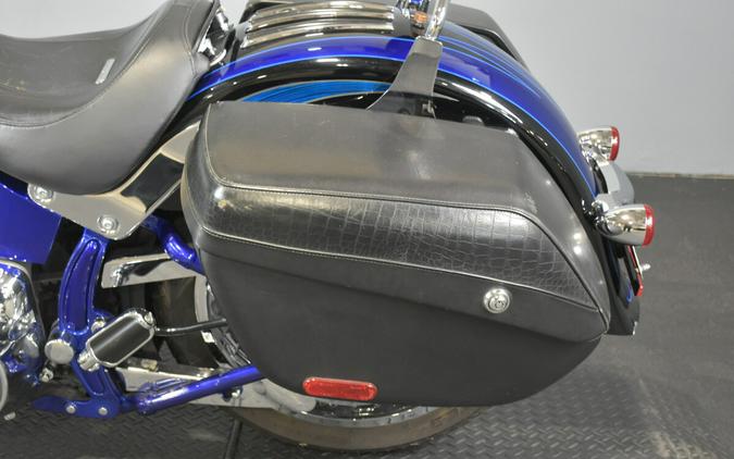 2011 FLSTSE CVO Midnight Sky and Candy Cobalt with Blue Ice Graphics