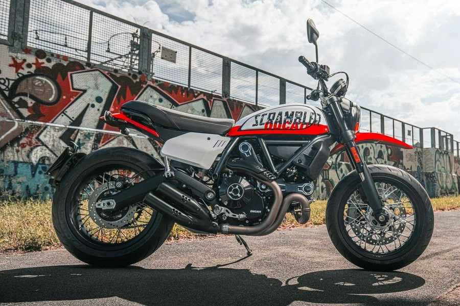 2022 Ducati Scrambler Urban Motard Star White Silk and Ducati GP ’19 Red