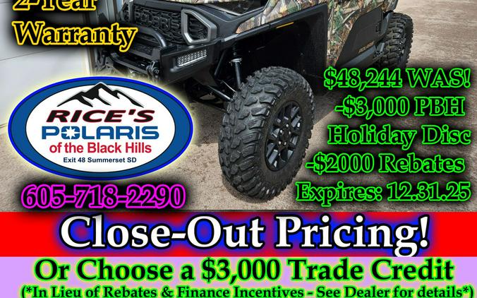 2025 Polaris Ranger XD 1500 Northstar Edition Ultimate