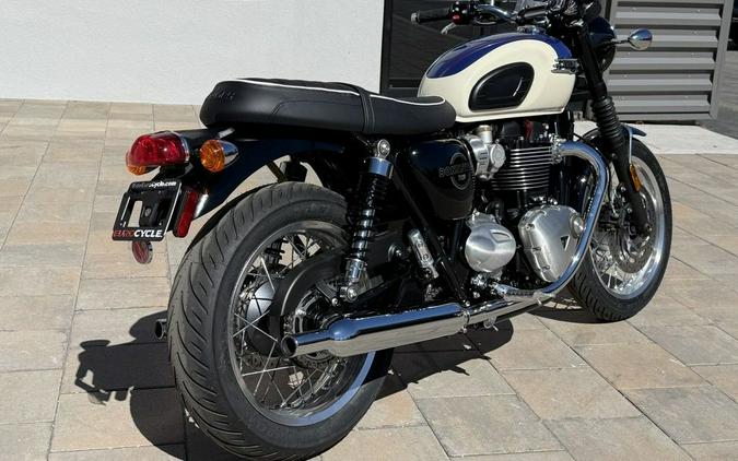 2026 Triumph Bonneville T120 Aegean blue