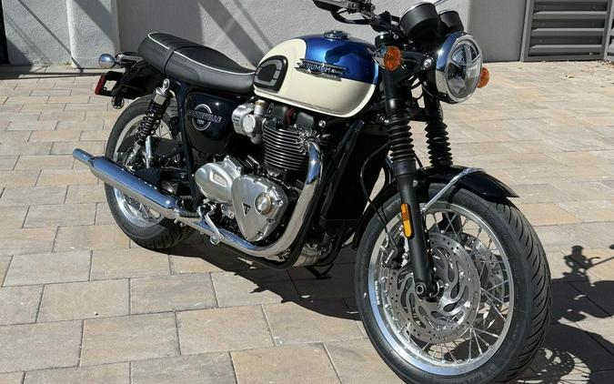 2026 Triumph Bonneville T120 Aegean blue