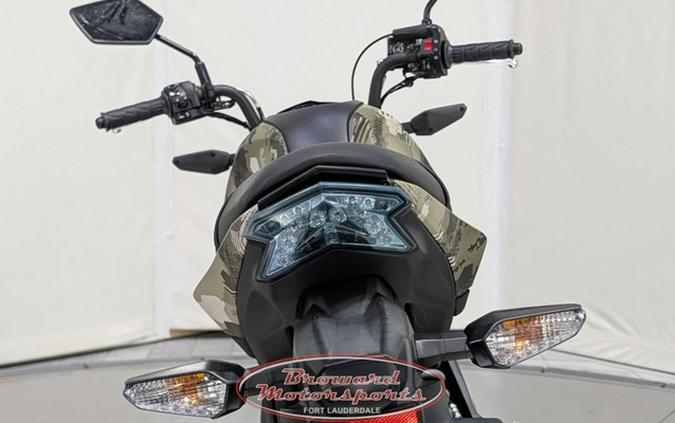 2025 Kawasaki Z125 PRO Cypher Camo Beige