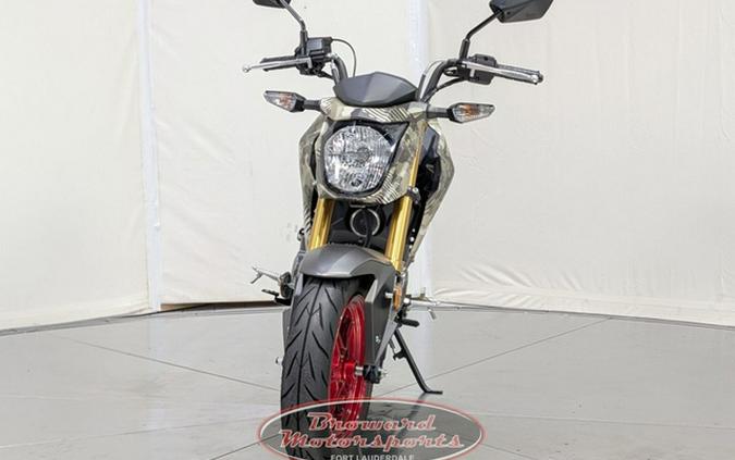 2025 Kawasaki Z125 PRO Cypher Camo Beige