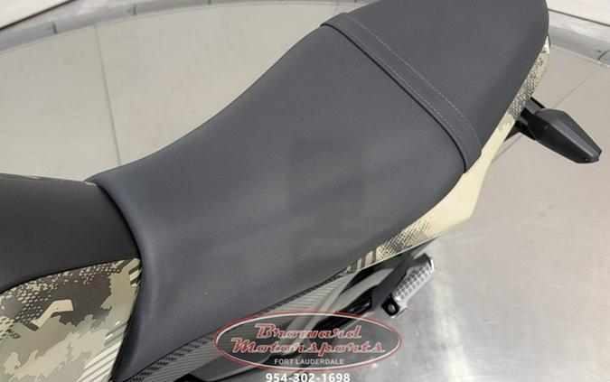 2025 Kawasaki Z125 PRO Cypher Camo Beige