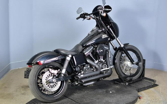 2015 Harley-Davidson Street Bob Vivid Black