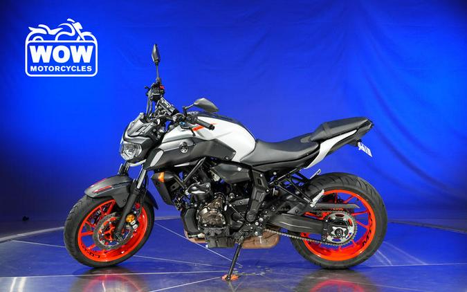 2019 Yamaha MT07 MT 07 MT-07 ABS