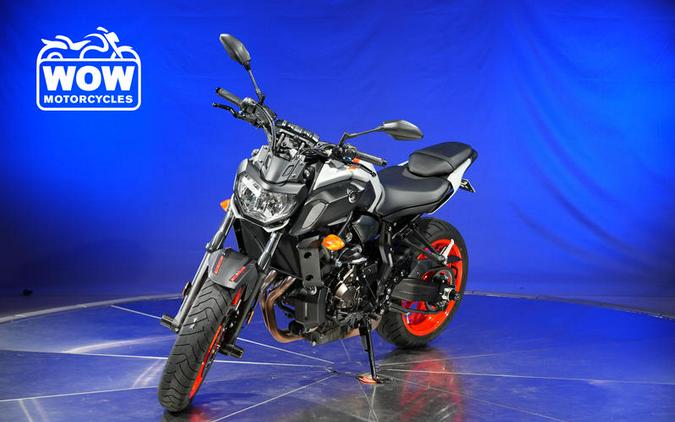 2019 Yamaha MT07 MT 07 MT-07 ABS