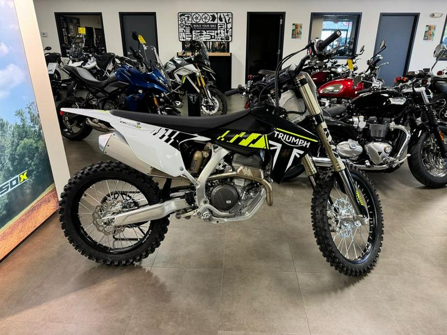 2024 Triumph TF 250-X Racing/Yellow/Black/White