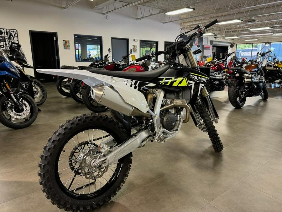 2024 Triumph TF 250-X Racing/Yellow/Black/White