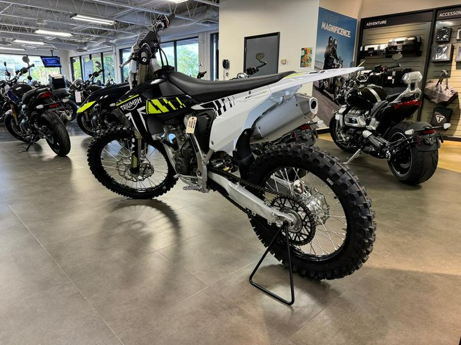 2024 Triumph TF 250-X Racing/Yellow/Black/White