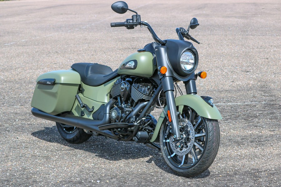 2025 Indian Motorcycle® Springfield ® Dark Horse® Moss Green Smoke