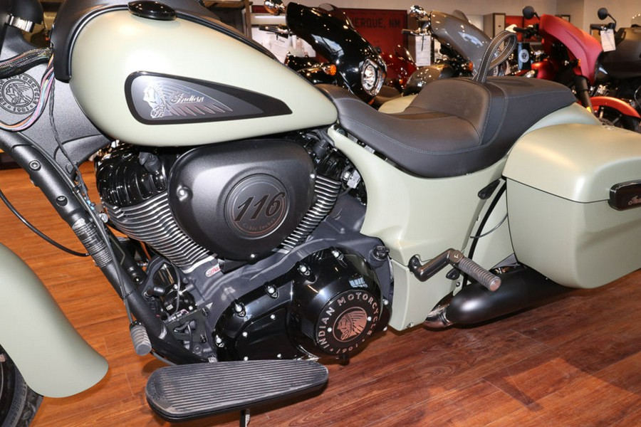 2025 Indian Motorcycle® Springfield ® Dark Horse® Moss Green Smoke