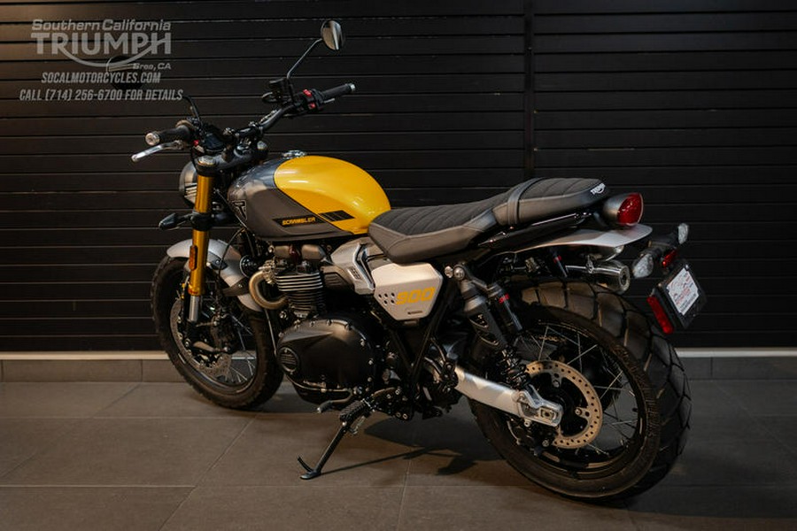2026 Triumph Scrambler 900 Mineral grey