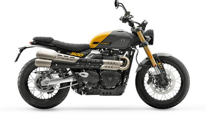 2026 Triumph Scrambler 900 Mineral grey
