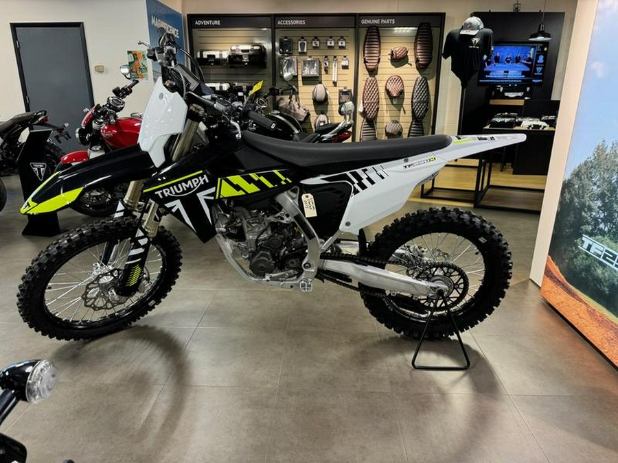 2024 Triumph TF 250-X Racing/Yellow/Black/White