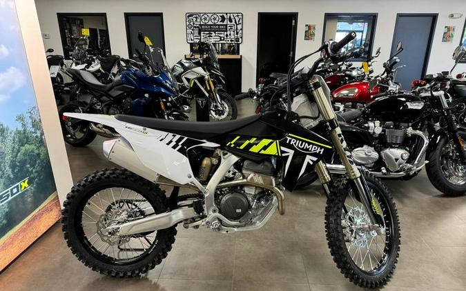 2024 Triumph TF 250-X Racing/Yellow/Black/White