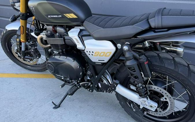 2026 Triumph Scrambler 900 Matt khaki green