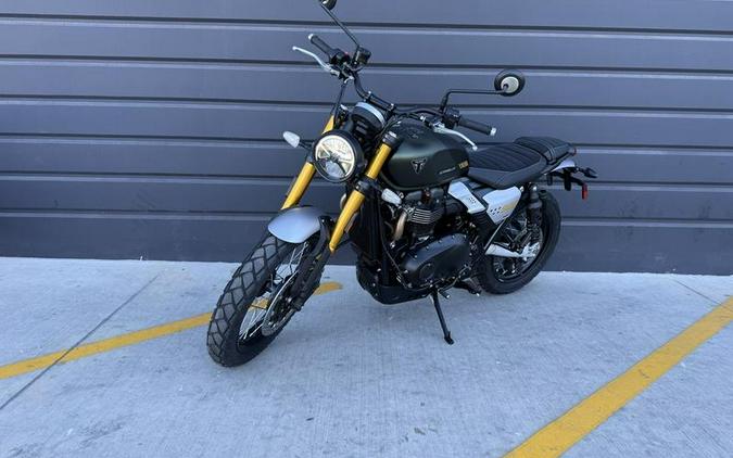 2026 Triumph Scrambler 900 Matt khaki green