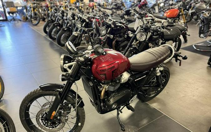 2024 Triumph Scrambler 1200 X Carnival Red