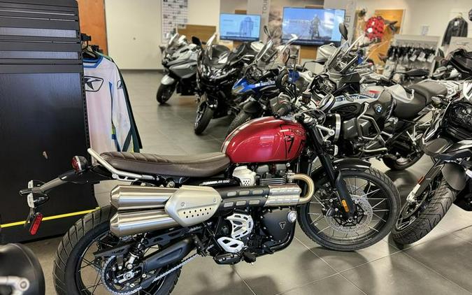 2024 Triumph Scrambler 1200 X Carnival Red