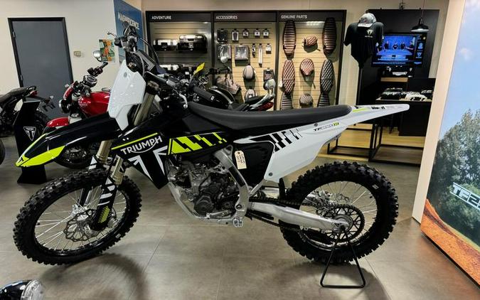 2024 Triumph TF 250-X Racing/Yellow/Black/White