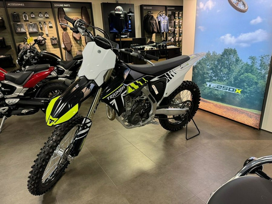2024 Triumph TF 250-X RacingYellowBlackWhite