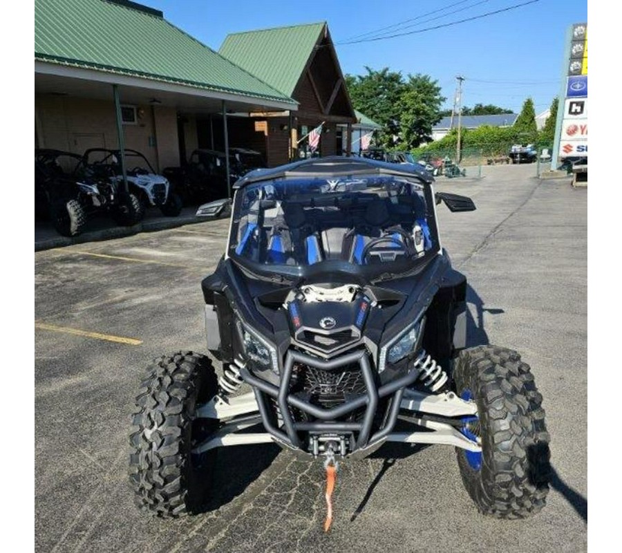 2023 Can-Am® Maverick X3 X rs Turbo RR Intense Blue / Carbon Black / Chalk Grey
