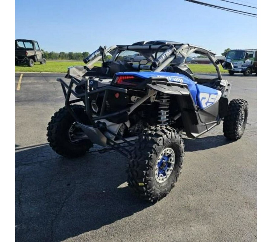 2023 Can-Am® Maverick X3 X rs Turbo RR Intense Blue / Carbon Black / Chalk Grey