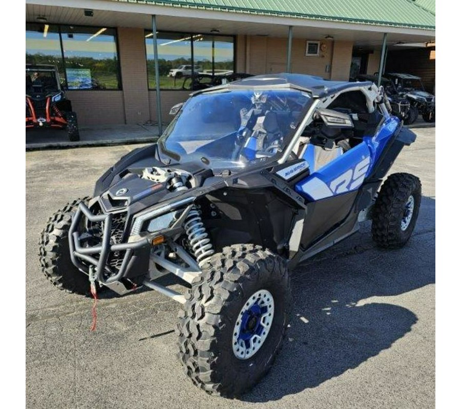 2023 Can-Am® Maverick X3 X rs Turbo RR Intense Blue / Carbon Black / Chalk Grey