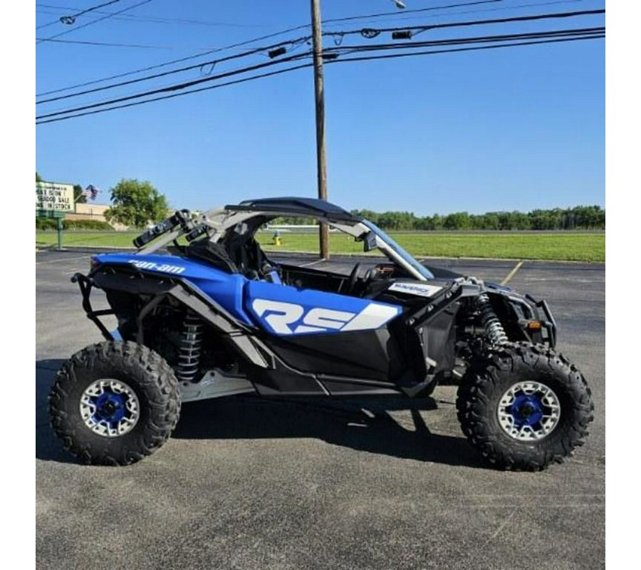 2023 Can-Am® Maverick X3 X rs Turbo RR Intense Blue / Carbon Black / Chalk Grey