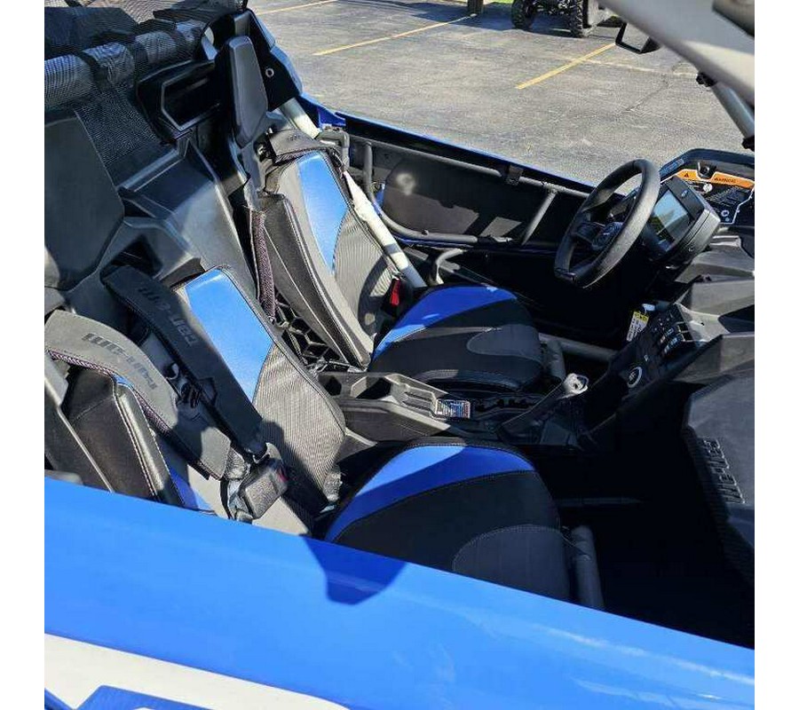 2023 Can-Am® Maverick X3 X rs Turbo RR Intense Blue / Carbon Black / Chalk Grey