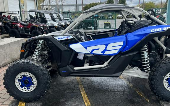 2023 Can-Am® Maverick X3 X rs Turbo RR Intense Blue / Carbon Black / Chalk Grey