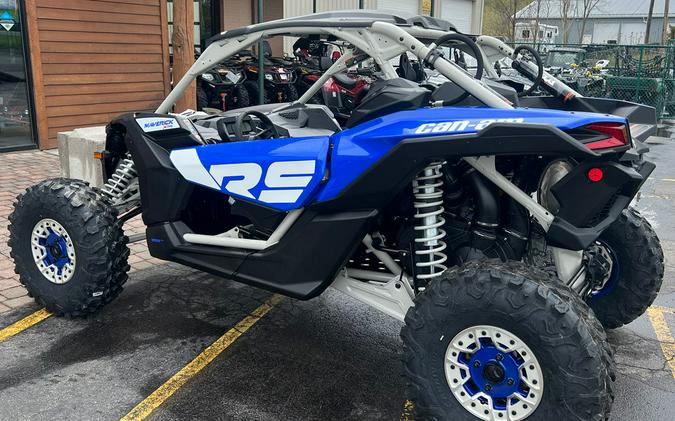 2023 Can-Am® Maverick X3 X rs Turbo RR Intense Blue / Carbon Black / Chalk Grey