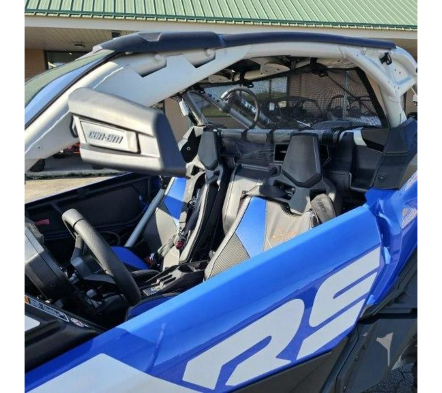 2023 Can-Am® Maverick X3 X rs Turbo RR Intense Blue / Carbon Black / Chalk Grey